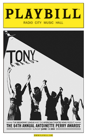 2010 Tony Awards Playbill 
